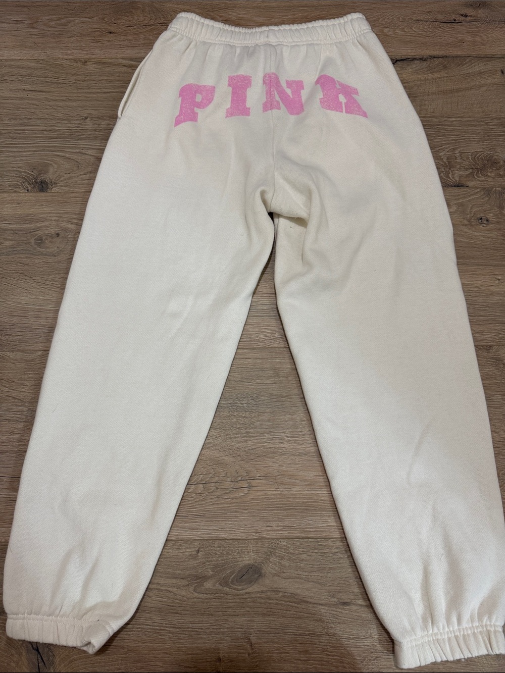 Victoria's Secret Cream Lounge Sweatpants